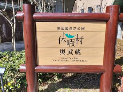 3月の休暇村奥武蔵に泊まる