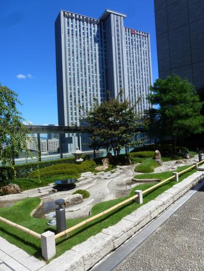 ルクア大阪１０階「和（やわ）らぎの庭」など散策編【奈良＆大阪２泊３日旅】