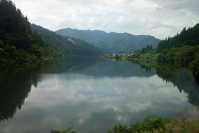 只見線・飯山線・新発田城・月山富田城