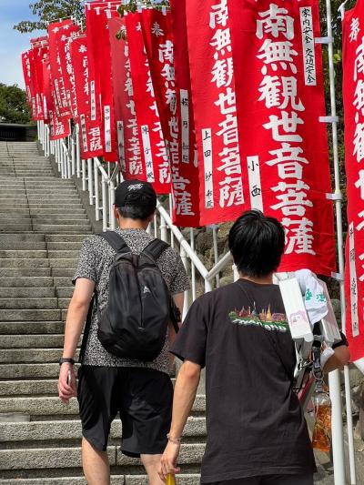 夜に本郷台駅前まつりの5分間の花火を観るためだけに大船の定番コースから本郷台まで巡る散歩