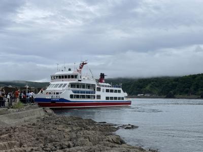 知床旅行　3・4日目　知床岬クルーズ　オシンコシンの滝　天国に続く道　サロマ湖