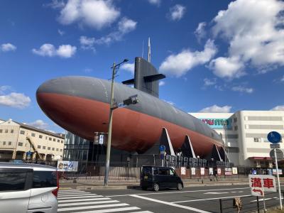 2023年師走に２泊３日で呉と広島のぶらり旅１／広島空港からてつのぐじら館へ。
