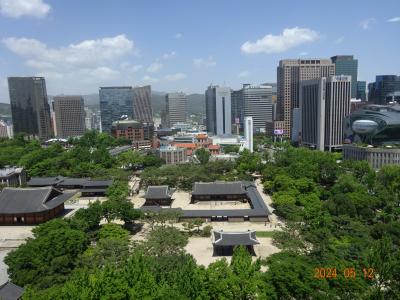 ソウル駅から貞洞展望台、そして徳寿宮へ