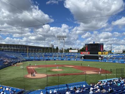 2024年9月　恒例の東京六大学野球観戦