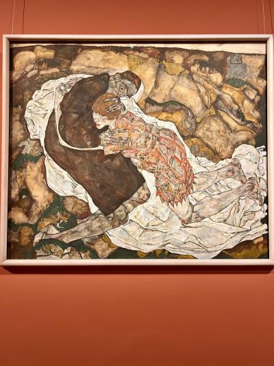 ２０２４【秋旅その３】 ウィーンと言えばシーレなので。　受難は続く…　雨の夜のベルヴェデーレ宮殿