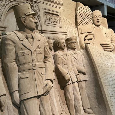 世界遺産・鳥取砂丘と砂の美術館・極暑が続く中で、砂漠を歩いた(笑)