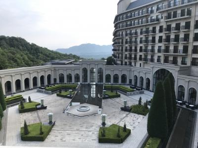 法事を終えてからエクシブ有馬離宮へ