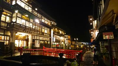 灯りゆらめく銀山温泉から絶景松島へ！2024記念日旅行in東北①銀山荘で1泊目