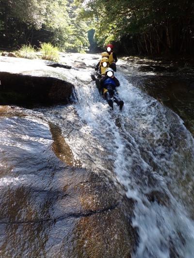 2024夏☆高知水遊び4泊5日旅(1日目滑床渓谷キャニオニング)