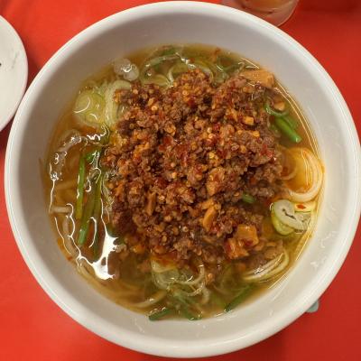 県外麺紀行3【味仙】ザ・名古屋メシを東京で「台湾ラーメン」ランチセットで炒飯・サラダ付