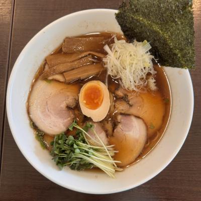 ぐんま麺紀行9【ととや】魚介と動物系のハーモニー「ととやチャーシューメン「薫る」」