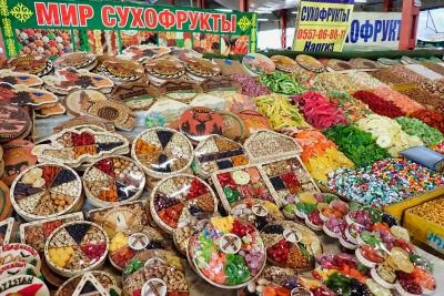 【2024年海外】中央アジア３ヶ国 #13 ～キルギス街歩き（午前の部） オシュ・バザール～