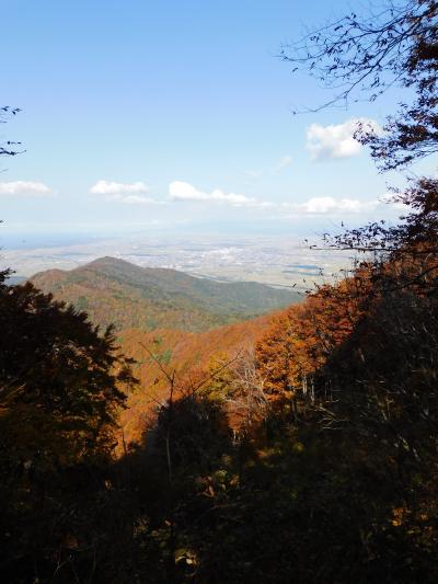 紅葉の母狩山登山