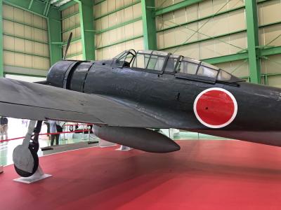 日本の誇る名機、ゼロ戦を見に行ってきました。茨城・筑西のヒロサワシティ