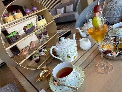 大阪ステーションホテルの葡萄アフタヌーンティ