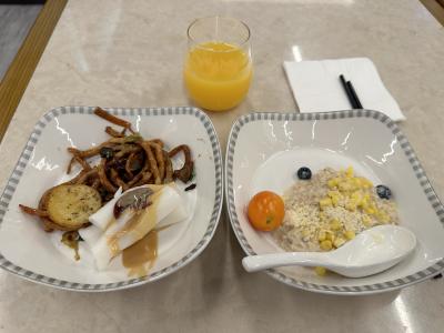 今回は長榮航空で桃園経由関空、香港への戻りは高雄経由でした