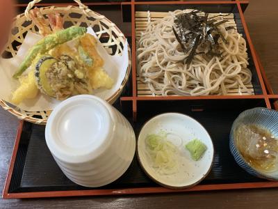 そば処きちじに行き蕎麦を食べ、帰りは、BOXコーヒー