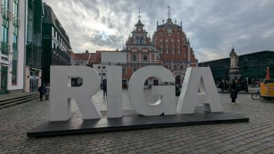 娘と行くバルト三国・ラトビアのリガ