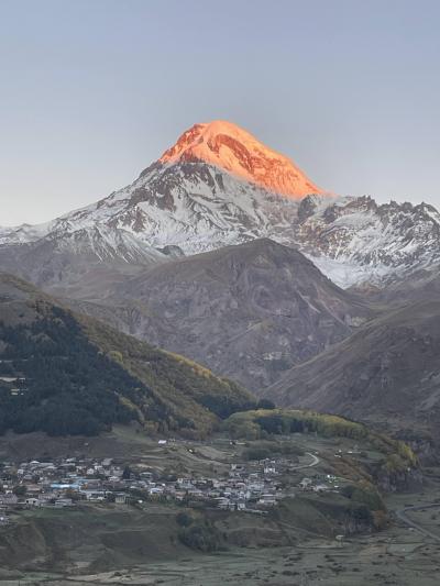コーカサス３カ国への旅 11日間+ドーハ　7日目　カズベキ山＆トビリシ市内観光