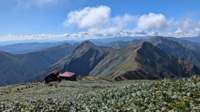 【谷川岳・西黒尾根】快晴の秋の気持ちのいい登山