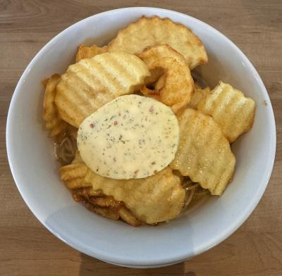 ぐんま麺紀行10【はんぐりー】先代からの人気メニュー「ポテトらーめん」と「和え玉(煮干し)」