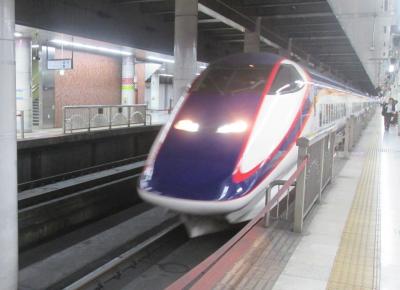 初のどこビュンで、山形へ