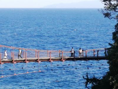 ’２４　静岡 伊東温泉＆蓋旅９　城ヶ崎海岸（門脇崎灯台～門脇吊り橋）