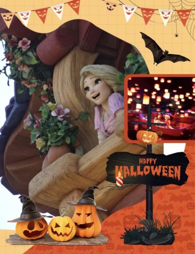 HP3の体力なし虚弱系お嬢様と心配症おもてなしママのディズニーハロウィン満喫旅3日目