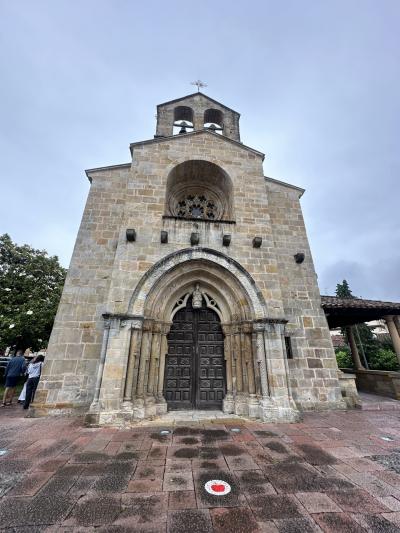2024年スペインロマネスクの旅 アストリアス編6 ビリャビシオサ(Villaviciosa)