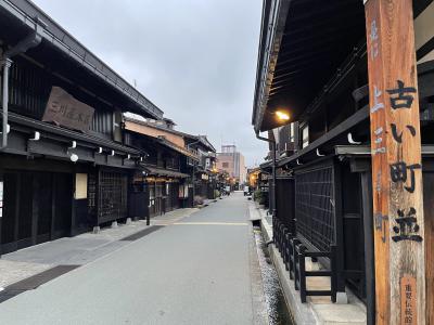 どこへ行っても麺が主食♪　飛騨高山の旅　2日目《飛騨高山早朝ランと麺尽くし編》