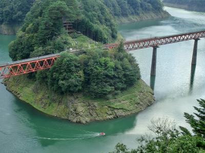 静岡県 川根本町の 奥大井湖上駅、浜松市の 浜松城 と ウナギ 旅行3・4日目
