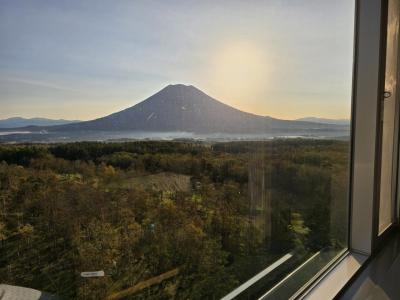 ヒルトンニセコに宿泊しゴルフ