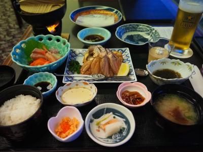 オーシャンビューのサフィールホテル稚内に泊まって宗谷御膳で海鮮を楽しむ（たこしゃぶ、毛ガニ）