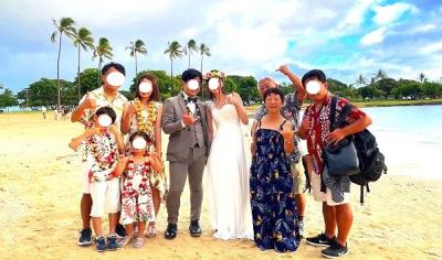 202408鶴亀家のハワイアンウェディング協奏曲?出発前はいつもドタバタ