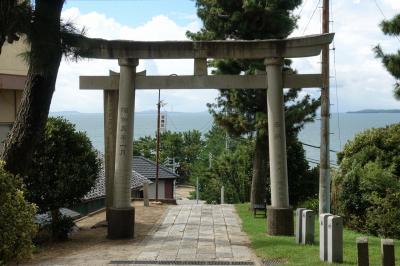 朝の吉良温泉の海辺を散歩＆５年越しのお参りへ【親子で東京往復記２０２４年９月編その３】