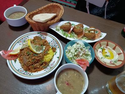 ニッポンの中の外国めぐり2403 　「東京都北区十条でパレスチナ料理ビサン＆揚州料理大吉飯店＆クルド料理メソポタミア」　　～十条・東京～