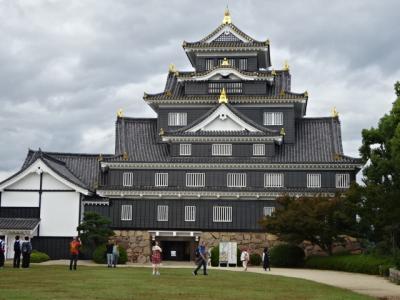 2024.兵庫・香川・岡山の旅③　丸亀城、岡山城、後楽園　ホテルアベストグランデ岡山
