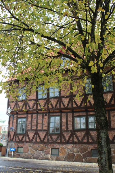 ニッサン川が流れるHalmstad　２