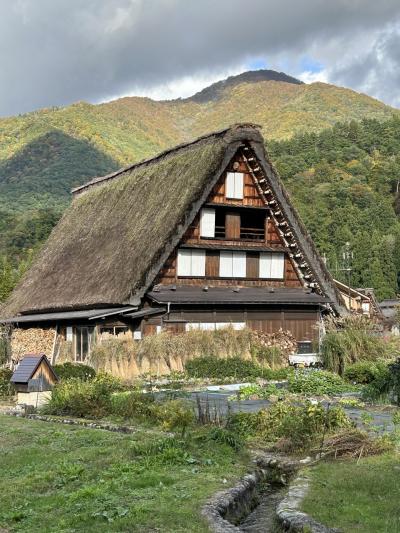 富山→高山→名古屋　一筆書きの旅　～五箇山・白川郷編～
