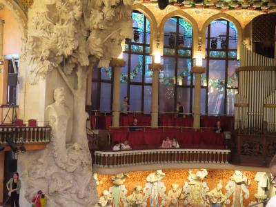 2024年イベリア半島紀行 スペイン大都市編（9）カタルーニャ音楽堂でピアノソロを聴く