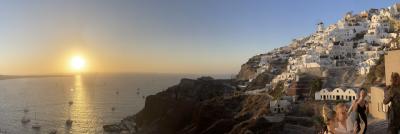 パリとベネチアとサントリーニ島　４日目（サントリーニ編）