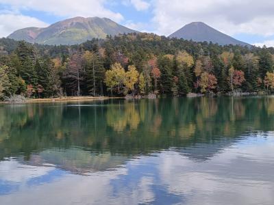 北海道・道東エリア　紅葉の四湖物語