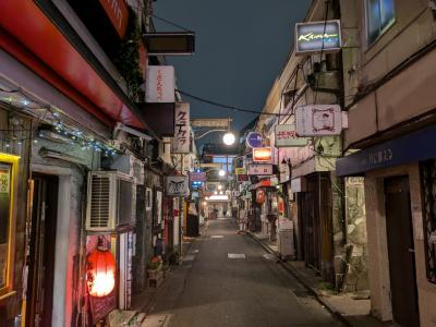 新宿はしご酒の夜