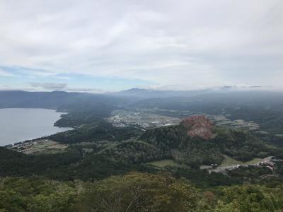 巡るにっぽん親子旅【道央編】【２】1日目②　懐かしの昭和新山と絶景豪華湖畔温泉旅館