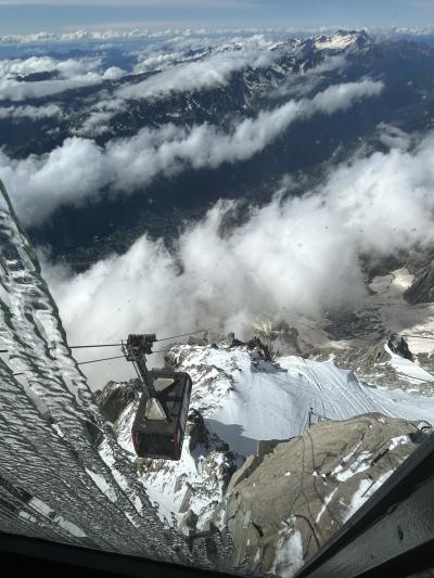 2024年7月シャモニー⑥モンタンヴェール、エギュイーユ・ディ・ミディ 7/13(土)