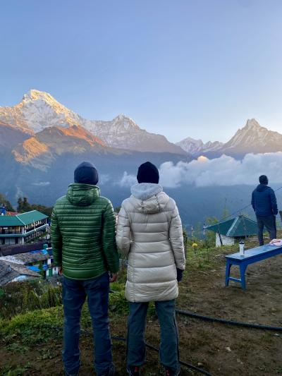 ネパールでゴラパニ・プーンヒルトレッキング3泊4日 <最終日 タダパニからガンドルン>