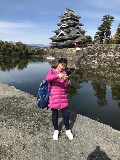 ネックさん、松本城・黒部立山アルペンルート・黒部トロッコ列車・兼六園へ　①