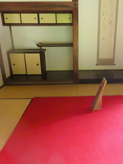 下関11　長府毛利邸b　明治天皇行在所を保存　☆武家屋敷造の母屋　情趣ある庭園は３種も　