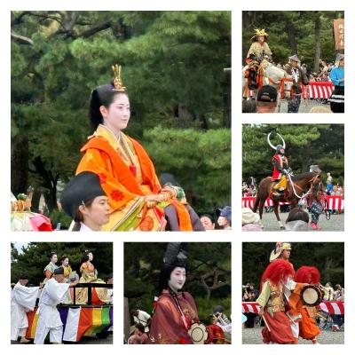 秋の京都へ！⑮7日間の京都の旅の最終日です。私たちは初めての時代まつり！！