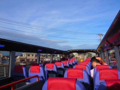 京急オープントップバス（三浦海岸と城ケ島）＆食べ過ぎてお腹がパンチクリン♪